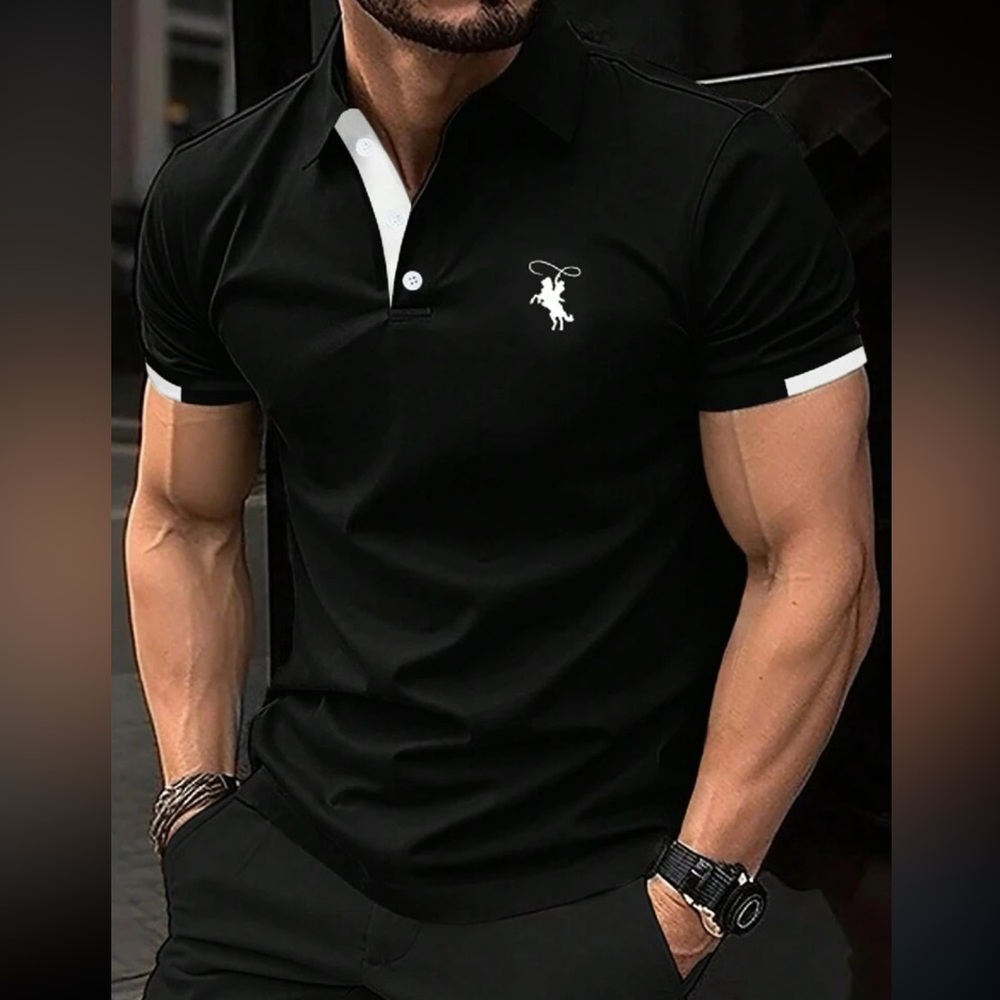 Men Logo Polo Shirt⌚️